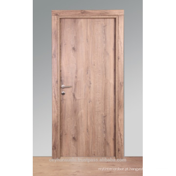 Acessível Price Laminate Interior Door Durable superfície de madeira